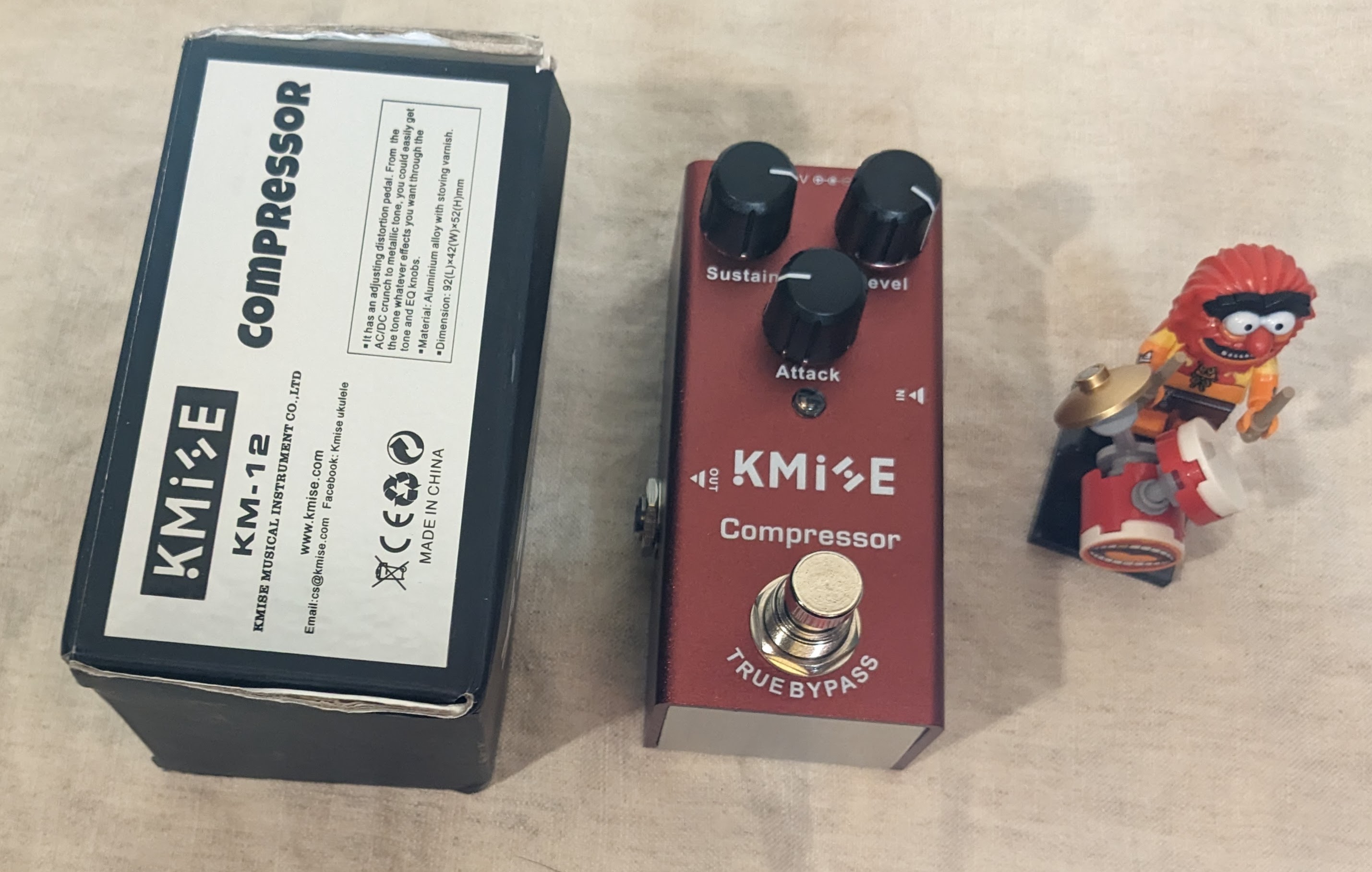 kmise km12 compressor pedal with original box